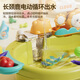 Lave-vaisselle de Newchi Children's Playing House Kitchen Toys Simulation électrique Robinet Indoor Birthday Gift Box Electric Dish lave-vaisselle Batterie de l'outil vert