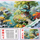 Taoli Family Taoli Family Style Chinois Four Seasons Décorage Puzzle 1000 pièces 500 Frames Puzzle de guérison de grande valeur [Non. 11] 1000 pièces Boîte + affiche B756