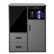Machine de bar à thé avec armoire de désinfection pour le salon ménage en bois massif smart léger armoire intégrée 2024 Nouveau distributeur d'eau entièrement automatique 9902 style européen chaud