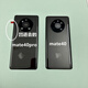 适用于华为mate40后盖原装玻璃mate40pro素皮后壳后屏电池盖 Mate40Pro【釉白】后盖带镜片