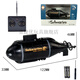 [Official] Remote-controlled submarine with camera, fast submarine ship, warship model fish tank can be submersed underwater electricity, yellow nuclear submarine can be suspended with six channels, standard delivery battery + screwdriver
