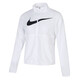 耐克（NIKE）外套女装夏季新款户外健身运动服时尚立领防风休闲夹克 白色 S