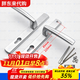 Broken bridge aluminum door screen integrated bi-fold glass door swing door handle 85 high and low panel screen door King Kong mesh. Please note the door thickness when placing an order. If no remarks are made, it will be shipped by default without key.