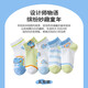 Children's Socks Summer Thin Boys' Mesh Socks Boys Girls Baby Socks Students Ultra-Thin Summer Breathable D014 Mesh Little Dinosaur 5 Pairs 3-5 Years Old (M)