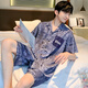 Catman (Miiow) ICE Seidenpyjamas Herren Sommer kurzärmelige Hose dünner Stil für junge Jungen Sommer-Herren-Hauskleidung 2025 Neuer Stil Set 12532 [Yunduo-Baumwollcrepe] l (empfohlene Größe beträgt etwa 170, Gewicht beträgt 100-