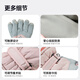 MISSION UV warm gloves for women in autumn and winter thickened and velvet outdoor skiing and riding electric bicycle windproof and cold-proof touch screen gloves
