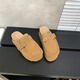 S.Sofea Birkenstock Shoes для женщин весной и летом усиливает пробковые подошвушковые мулы Retro Style 677-2 Abricot Corle Color 36