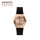 
Swatch Swiss Watch Metal Brownies Graduation Gift Maillard Quartz Men's and Women's Watch Brownies YLG701