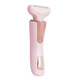 Xiaomi clip electric private part shaver epilator armpit eyebrow trimmer leg hair nose hair trimmer men's and women's pubic epilator bikini private part armpit hair anal hair professional multi-functional hair removal device pink