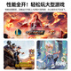 Quyiwu [2025 Intels neuer Core i9-Level] Laptop Thin und tragbares Studienbetriebsbüro Design Independent Live E-Sports Gaming Laptop Großbildmodell tragbarer Xinghe Silver [Intel
