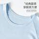 
Catman children's pajamas for boys and girls summer thin ice silk shorts shorts 2025 home clothing air conditioning suit can be worn outside blue 130 [Recommended 120-130cm/50-60Jin [Jin equals 0.5 kg]]