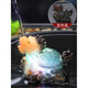 Light as I wish tea pet can raise high-end color-changing luminous tea pet chameleon turtle ornaments boutique can raise tea table tea supplies tea tray Golden toad turns into gold-gold diamond large size