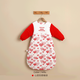 Liangliangliangliang baby sleeping bag spring and autumn all-in-one sleeping bag for all seasons with removable sleeves cotton children's anti-kicking quilt wishful thick cotton 200g 10-15