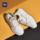 Hai Lan House HLA men's shoes breathable casual sneakers heightening white shoes men HAABXM2DFH181 white apricot 42