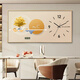 
Simple and modern living room perpetual calendar electronic clock wall dining room study decorative painting light luxury versatile watch wall clock T12593 [perpetual calendar + temperature] upgraded model 140*70 (suitable for restaurants and sofas about 2 meters) imported high 5