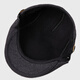 Desina winter hat brand men's genuine middle-aged and elderly beret plus velvet thickened forward hat outdoor cold protection and warm hat