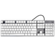 Logitech K845 Mechanische Tastatur Backstreuit Wired Keyboard Game E-Sporttastatur Tee Green und Rotachse Keyboard DIY Keycap Office-Tastatur und Maus-Set in voller Größe 104 Tastatur K845-Weiß Magic Wave Crystal Keycap Qing-Achse