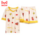 Catman (Miiow) Summer Ladies Pajamas Algodón Pure Algodón Home Style Fino Estilo coreano Lindo Princesa Estilo de manga corta Traje de dos piezas Spring y Autumn Women Loli Pink White Skm6621 M (recomendado 75-95 Jin [Jin iguala 0.5 kg])
