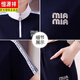 Hengyuanxiang Mama M Mama Summer Fashion Short Sleeve Two-Piece Set Fashionable Stand Collar Sports Set Middle-aged and Elderly Women's New Style Ice Silk T Taro Purple 6629 M Recommended 85 Jin [Jin equals 0.5 kg]