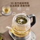 SUPOR tea kettle health kettle tea kettle electric kettle steam spray steaming tea kettle 316L stainless steel tempering glass panel kettle office home SW-10C23