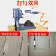 Yunmao Dongji Industrial Grade Pneumatic Box Dichtungsmaschine 3519 Karton Nagelmaschine Handbuch Nagelmaschine Automatische Box Platzierung Maschine TK-Adcy3519