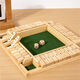 HAPE WOODEN 14 ans et sur Flip Board Math Building Bloums Montessori Early Education Game Tablet Table's Enfants's Education Intelligence Toys Flipping Wine 22 * 22cm