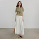 Chuyu Jacquard Textur lose Hose für Frauen für Frauen 2025 Sommer neuer Stil Lose und elegante Yamamoto Hosen Casual Hosen Reis Aprikosenfarbe m
