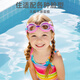 9i9 children's swimming goggles girls' swimming goggles professional waterproof high-definition diving equipment F39 pink swimming goggles + swimming cap