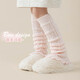 Girls' piles of socks, autumn and winter Korean children's socks, girls' baby calf socks, stockings and leg covers, spring and autumn style, white, one size fits all