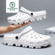 Woodpecker Brand haut de gamme printemps et été 2025 Nouveau 51 pantoufles de grande taille, sandales à bout de sac, lacets et chaussures de jardin de grande taille sur l'extérieur dyh9859 kaki 45