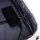 Business Rucksack Casual Temperament Herren Großkapazität Computerbeutel wasserdichte Studienbeutel Oxford Textil Travel Rucksack Gray