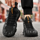 
Changxiang Huili men's shoes in summer new breathable thin lightweight mesh shoes versatile casual dad shoes outdoor running sports trendy shoes RF-9909 black gray 42