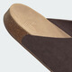 adidas adimule confortable les pantoufles décontractées mules pour hommes et femmes nouveaux adidas officiels triples crocodile brun foncé / résine jaune 43