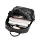 OULUNCHI (OULUNCHI) [2025 new style] Backpack for men's cowhide backpack gift casual travel bag fashionable computer school bag gift black [can accommodate 15.6-inch computer] 31*12*44CM