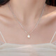 Fat Donglai same style pearl pendant a freshwater necklace for women 2025 new summer light luxury S925 silver clavicle chain silver pearl necklace