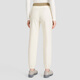 DESCENTE WomensTraining series knitted sports trousers for women CR-CREAM S