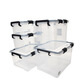 AIBODUO Caja fresca de frutas y verduras Gran capacidad extra grande Grado de alimentos Caja sellada Refrigerador de almacenamiento especial de almacenamiento de alimentos Corto 6630 [44*30*16.5] Engrosado y mejorado