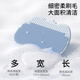 Guangdola Brussage de lavage des cheveux pour bébé pour le shampooing pour nouveau-né le shampooing en silicone peigne brosse massage brosse à cheveux bébé outil de shampooing enlevant la brosse en saleté