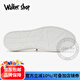 Walker Shop帆布鞋男夏季镂空小白鞋男潮流百搭休闲透气网面板鞋男士网鞋子男 白色 41