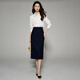Late White New Product 2025 Autumn Style Workplace Commuting Shirt Casual Lapel Solid Color Shirt Women White S