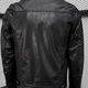 JAGR trendy brand leather jacket men's new spring, autumn and winter trendy slim casual men's trendy high-end leather jacket black M