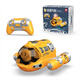 Sawang Deutsches Spray -Motorboot Twin Propeller Fernbedienungs -U -Boot Elektromodellmodell für Kinderspielzeug im Wasserladung [gelb] Spray Fernbedienungsmotorboot mit Lichtern zum Spielen [drei Sätze Batterien + 2 Ladungskabel] 40% Auswahl