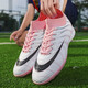 Fußballschuhe für Jungen und Mädchen Training Wettbewerb Schuhe Pink gebrochene Nägel-Zhuo 698 35