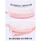 Spare ribs comb ladies oil hair styling comb hairdressing comb wholesale high skull fluffy mosquito repellent large curved comb massage comb taro purple pork ribs comb