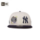 
NEW ERA MLB Baseball Cap 2025 new color block hard top flat brim full cap 5950 60756051-Black 738
