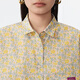 JNBY/Jiangnan Buyi 25 summer new product woven shirt short sleeve straight tube loose daily casual 5P6212810 690/pink XS