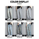 American High Street Stretch Jeans Brand Trendy Slim Straight Men's Pant's Fin Casual Summer Long 9901 Retro Blue + 9031 Yellow Mud Dye mince S