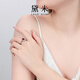 Demi Rose Ruby Ring Colorful Jewelry Women's Ring Classic S925 Silver Open Ring as a Gift for Girlfriend