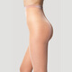 Wolford [Nuevo producto de la temporada] Wolford Shiny25d Metal brillante pantimedias con textura 17081 9850_gray_silver XS
