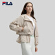 斐乐（FILA）Emerald女士梭织外套2024秋季新款时尚休闲宽松连帽上衣 浅裸色-LK XL 175/92A